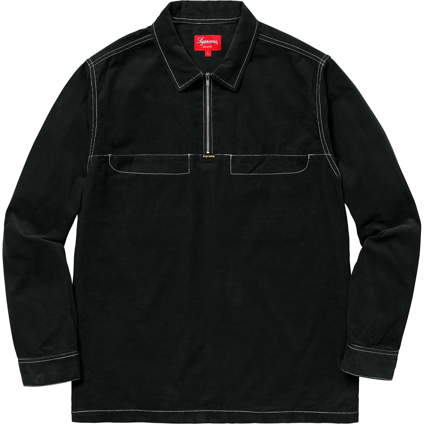 Corduroy Half Zip Shirt view 6